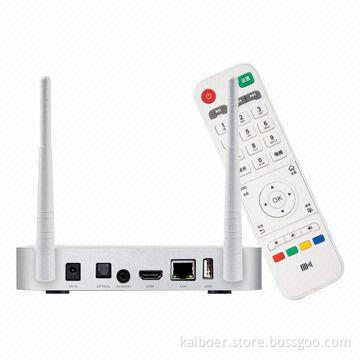 Newest Quad Core Smart TV Box, F4 with Internet, Google's Android 4.2 OS, 8GB NAND Flash